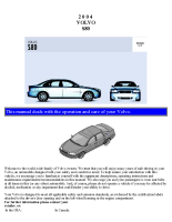 Volvo S80 Owners manual 2004-1